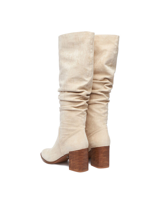 Nine West Чоботи Nine West CEO-BASZIRA-01 Écru