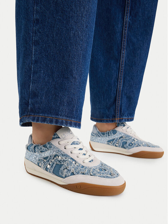 Liu Jo Sneakersy Liu Jo Lewis 04 BA6093 TX543 Modrá