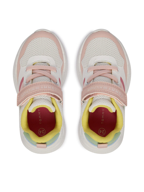 Tommy Hilfiger Sneakersy Tommy Hilfiger T1A9-34261-1843Y913 Bílá