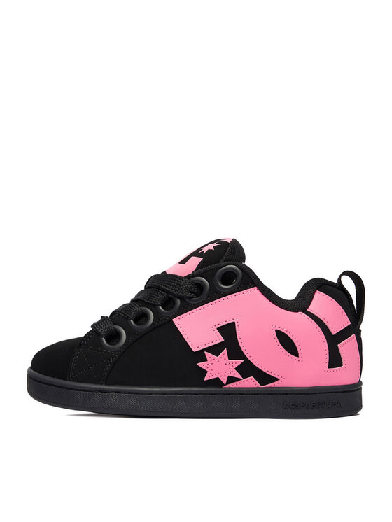 DC Shoes Sneakersy DC Shoes EO-COURT GRAFFIK PUFF DC04916003 Černá