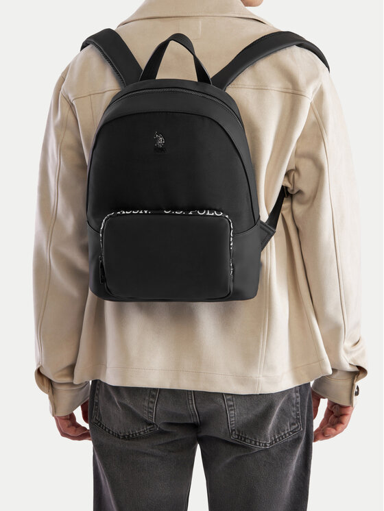 U.S. Polo Assn. Mugursoma U.S. Polo Assn. BIUXT6258MPJ Melns