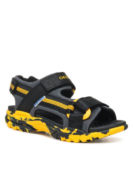 Geox Σανδάλια Geox Jr Borealis J450RE 1411 C0054 S Μαύρο