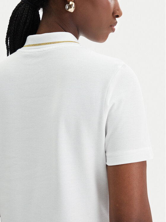 Versace Jeans Couture Versace Jeans Couture Polo 80HAGT02 CJ01T Blanco Regular Fit