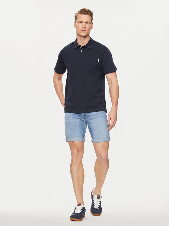 Pepe Jeans Pepe Jeans Polo Holden PM542154 Tamnoplava Regular Fit