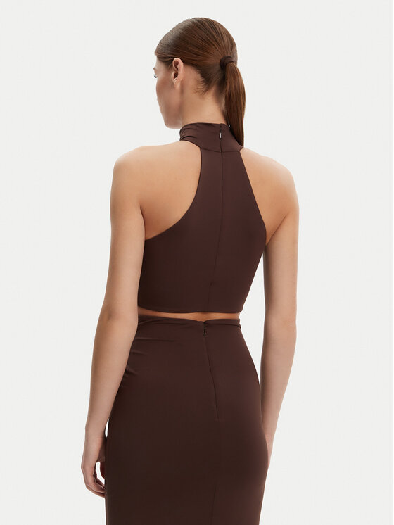 Bardot Bardot Топ 59847TB Коричневий Regular Fit