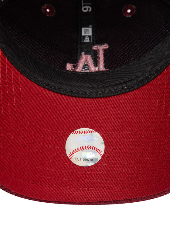 New Era Baseball sapka New Era Los Angeles Dodgers Cord 9Twenty 60595359 Bordó