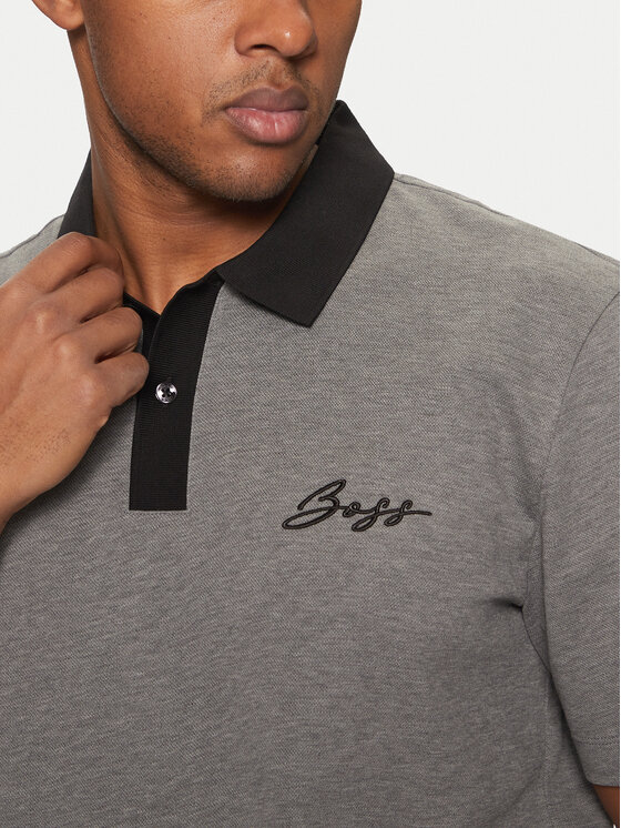 BOSS BOSS Поло C-Parris 104 50531402 Сірий Regular Fit