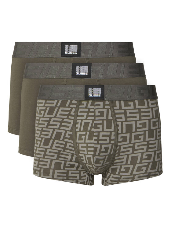 Guess Guess Conjunto de calzoncillos boxer U4RG01 K6YW0 Gris