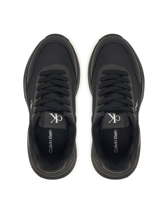 Calvin Klein Сникърси Calvin Klein Low Cut Lace Up Sneaker V3A9-83105-1695 D Черен