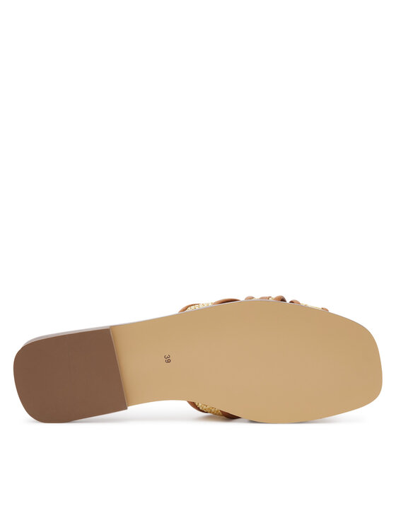 TWINSET Шльопанці TWINSET 251TGT020 Коричневий