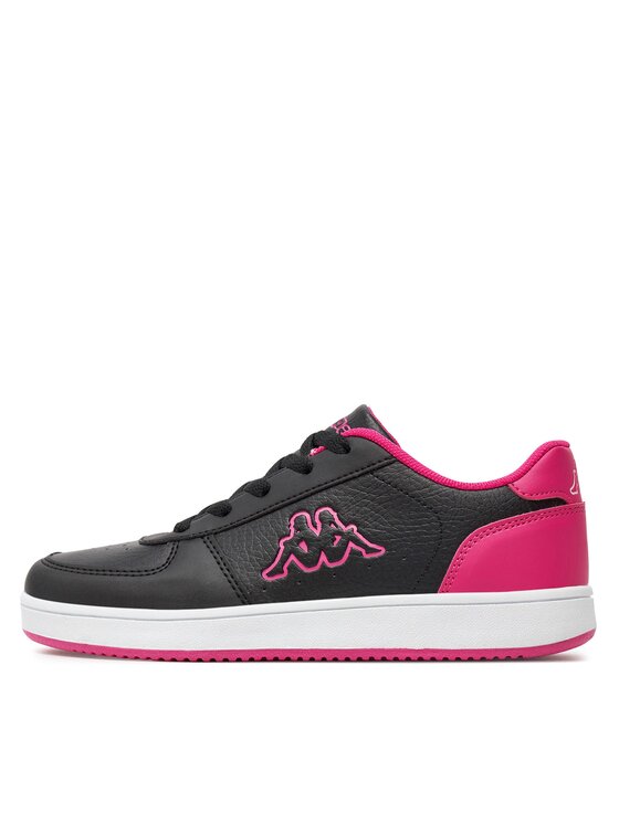 Kappa Snīkeri Kappa Logo Malone Kid 371K1IW Melns