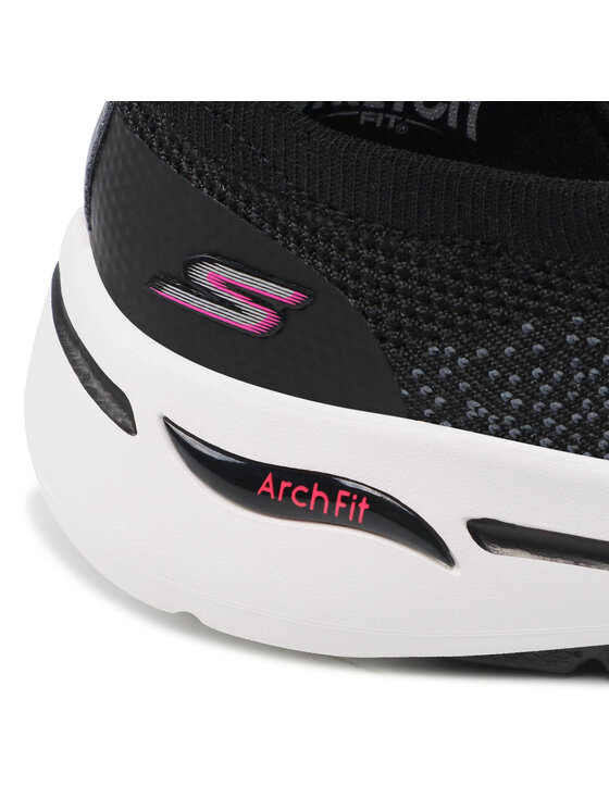 Skechers Снікерcи Skechers Go Walk Arch Fit 124863/BKHP Чорний