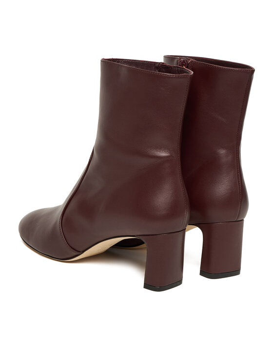 Stuart Weitzman Ботильйони Stuart Weitzman Babette SL542 Бордовий