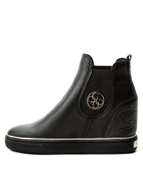 Guess Čizme Guess Freda FLFRE3 LEA12 Crna