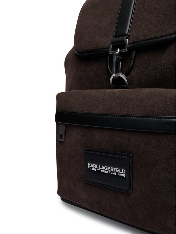 KARL LAGERFELD Plecak KARL LAGERFELD B2M30194 Brązowy ciemny