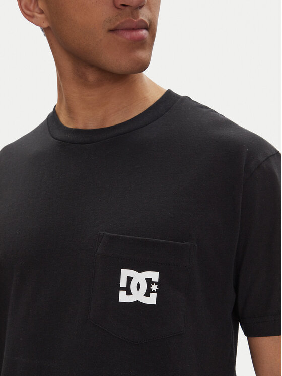 DC Shoes DC Shoes T-shirt ADYZT05377 Crna Heritage Fit