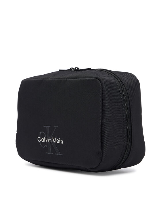 Calvin Klein Kosmetický kufřík Calvin Klein Bold Washbafg LV04D1301G Černá