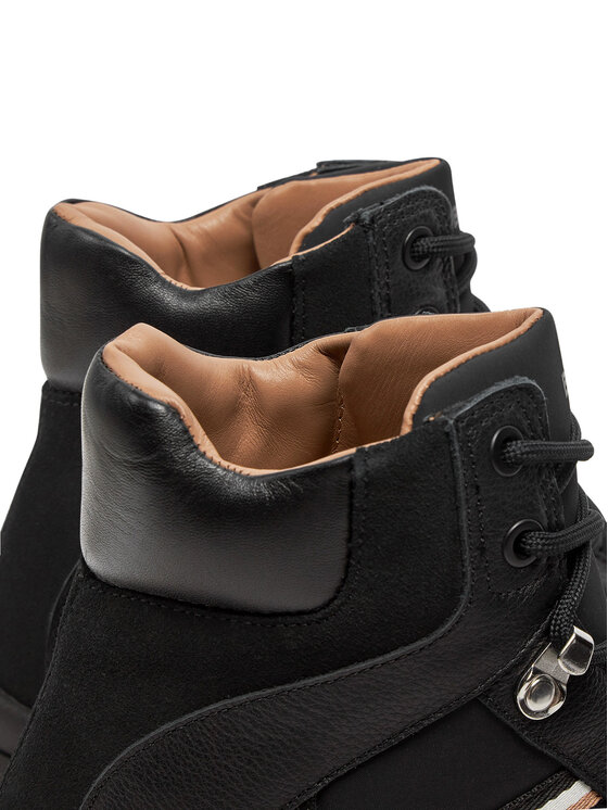 BOSS Outdoorová obuv Boss Foster LUBootie NYSD 50523507 Čierna