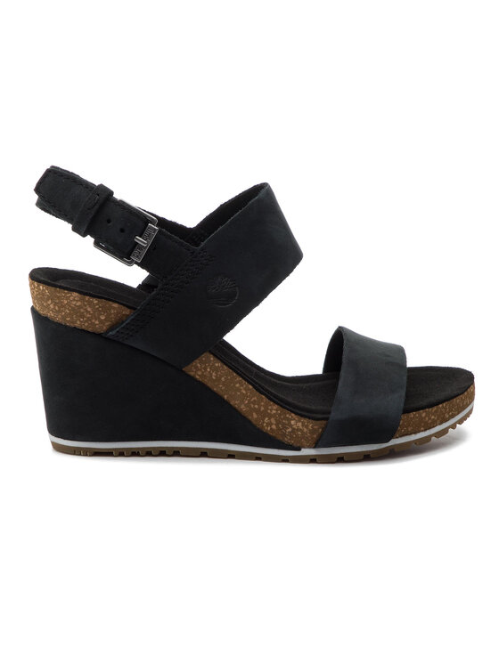 Timberland Босоніжки Timberland Capri Sunset Wedge TB0A1MSY0151 Чорний