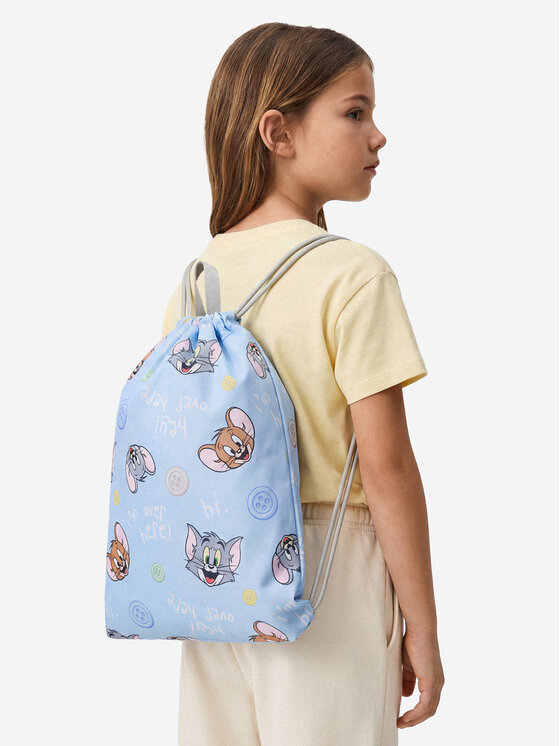 Tom & Jerry Рюкзак-мішок Tom & Jerry CEO-ACCCS-SS26-211WBTJ Голубий
