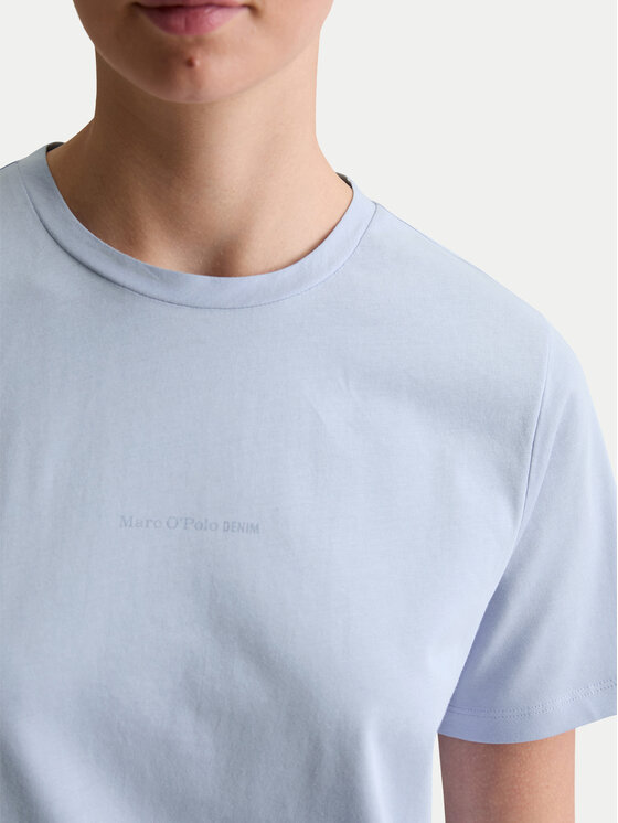 Marc O'Polo Denim Marc O'Polo Denim Camiseta 500 0006 452 Celeste Regular Fit
