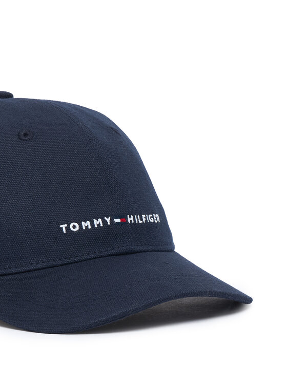 Tommy Hilfiger Czapka z daszkiem Tommy Hilfiger Th Foundation Soft AM0AM14511 Granatowy