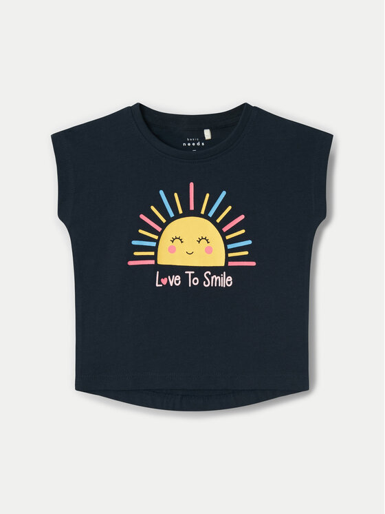 NAME IT NAME IT Camiseta Vigea 13228175 Azul marino Regular Fit
