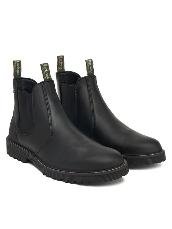 Barbour Jātnieku stila puszābaki Barbour Patton MFO0771BK12 Melns