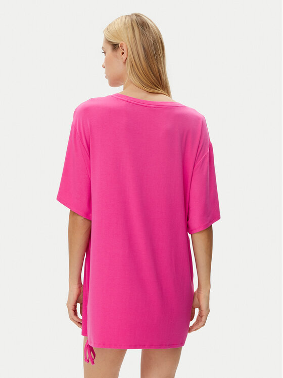 Guess Guess Футболка E4GI00 K68D2 Рожевий Regular Fit