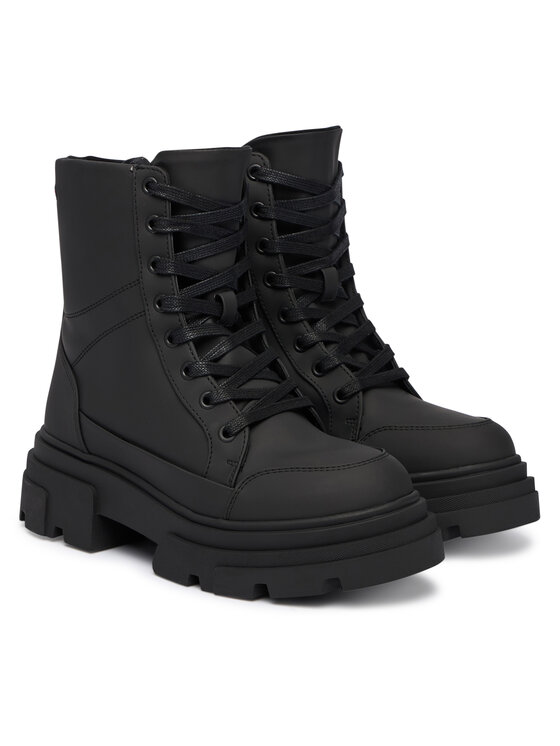 Tommy Hilfiger Polacchine Tommy Hilfiger Tommytech Water Repellent Laceup FW0FW09161 Nero
