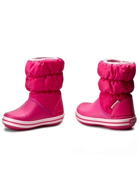 Crocs Čizme za snijeg Crocs Winter Puff Boot Kids 14613 Ružičasta