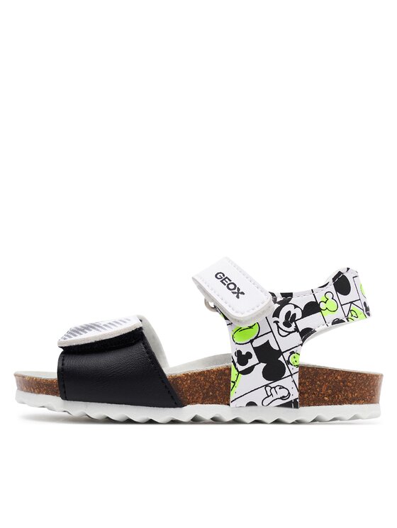 Geox Сандали Geox B Sandal Chalki Boy B152QC 000BC C0552 S Бял