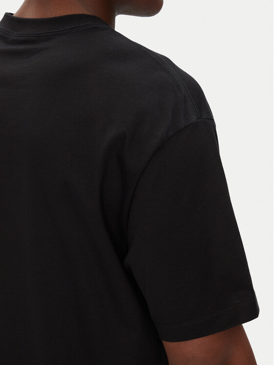 Calvin Klein Jeans Calvin Klein Jeans Camiseta Hero Monologo LV04RB295G Negro Relaxed Fit