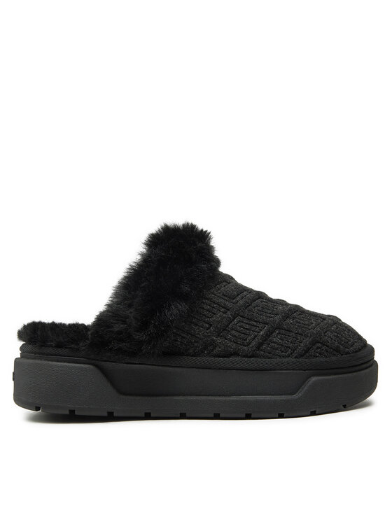 Guess Papuci de casă Guess Unika FLFUKA FAL06 Negru