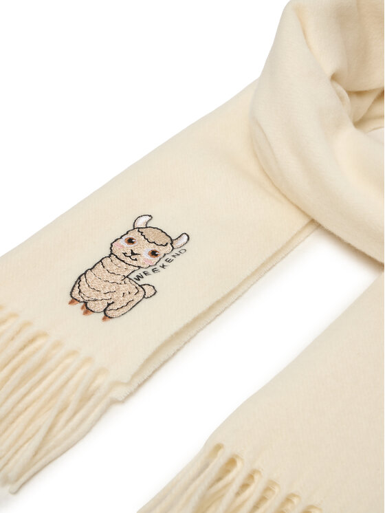 Weekend Max Mara Шарф Weekend Max Mara Fascia 2615541034 Кремовий