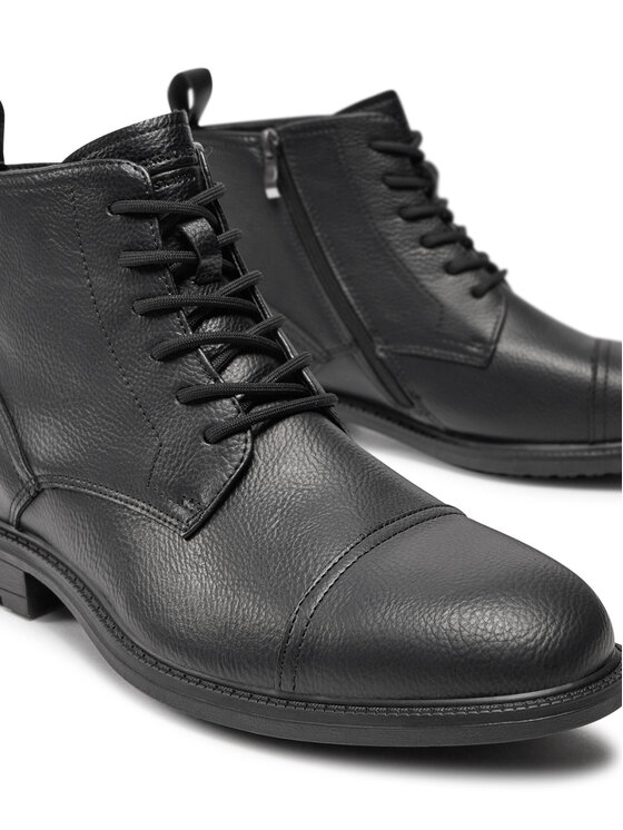 Jack & Jones Черевики Jack & Jones 12257973 Чорний