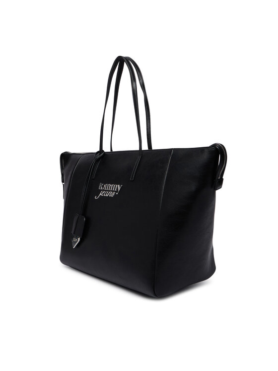 Tommy Jeans Torebka Tommy Jeans Tjw Bold Tote AW0AW18786 Czarny