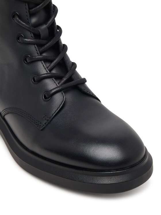 Calvin Klein Зимни обувки Calvin Klein Sporty Boot Lace Up Lth HW0HW03188 Черен