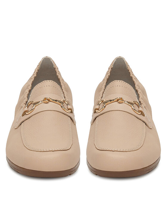 Rieker Mokasíny Rieker L9354-60 Béžová