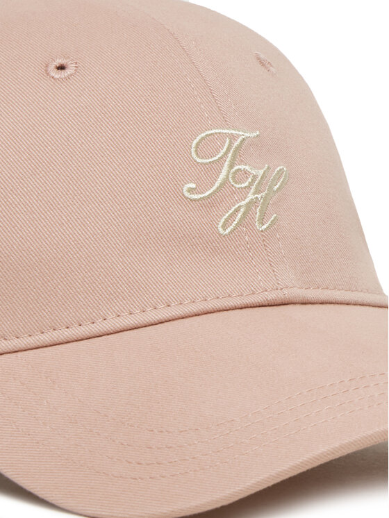 Tommy Hilfiger Šilterica Tommy Hilfiger Embroidered Cap AW0AW17490 Ružičasta