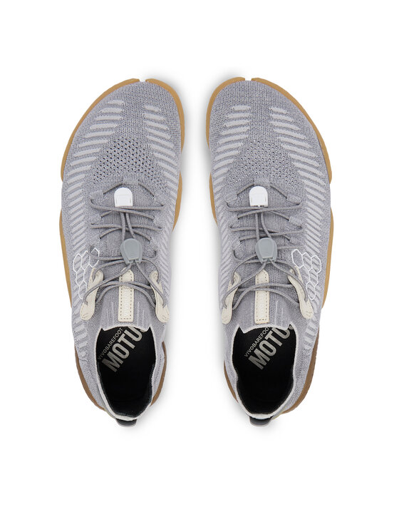 Vivo Barefoot Снікерcи Vivo Barefoot Motus Flex Natural  209646 Світло-сірий