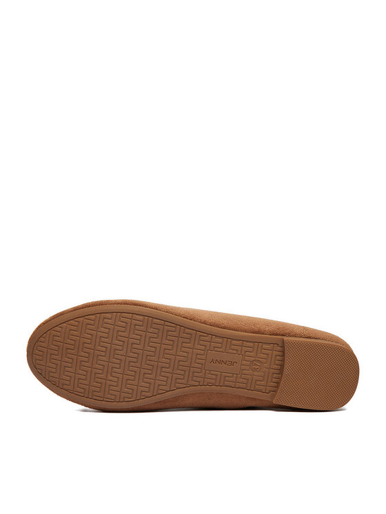 JENNY Μπαλαρίνες JENNY CEO-WS6027-07 Ανοιχτό καφέ