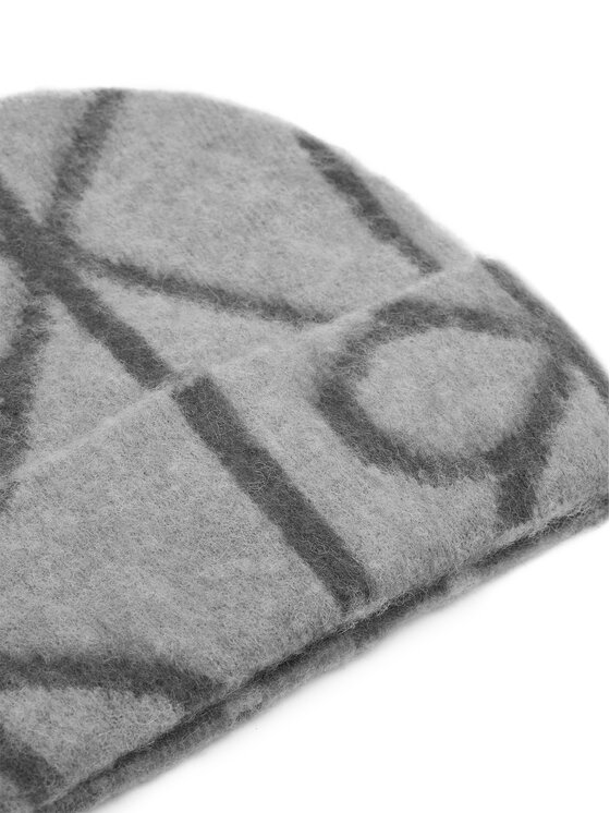 Calvin Klein Kapa Calvin Klein Emblem Aop Brushed LV04D8071G Siva