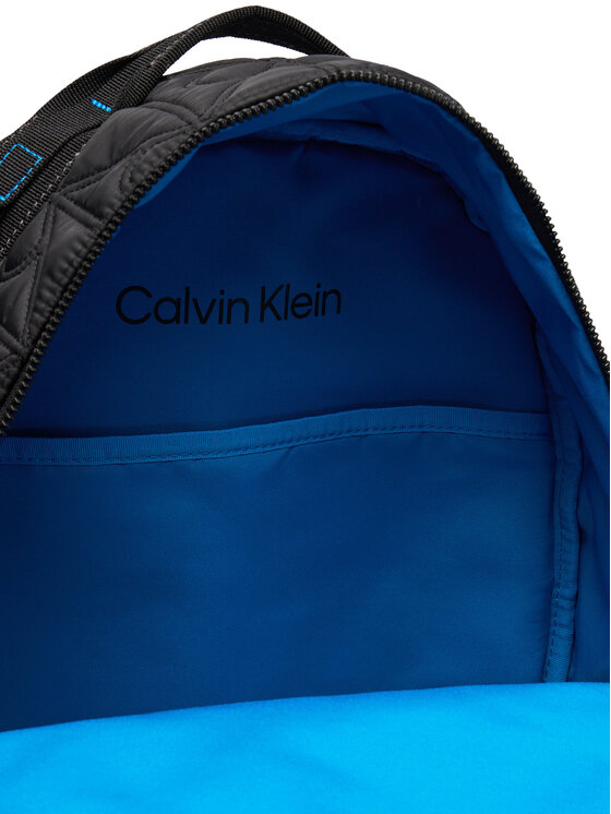 Calvin Klein Plecak Calvin Klein Emblem Aop Puffer Backpack LV04D3474G Czarny