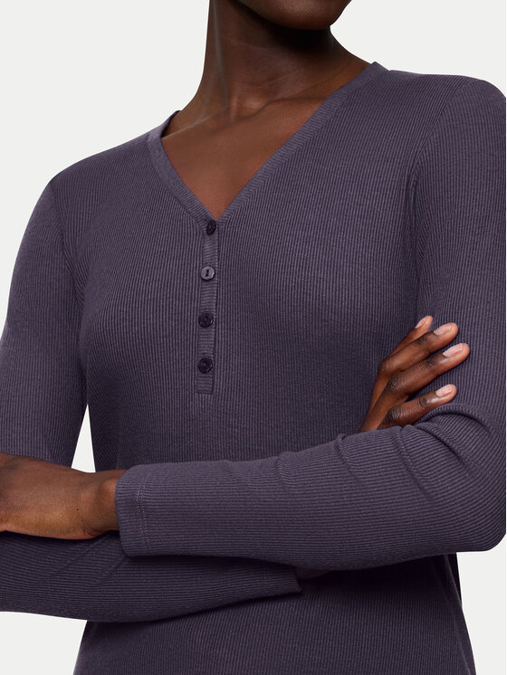 Triumph Triumph Blusa del pigiama Mix&Match 10225031 Blu scuro Regular Fit