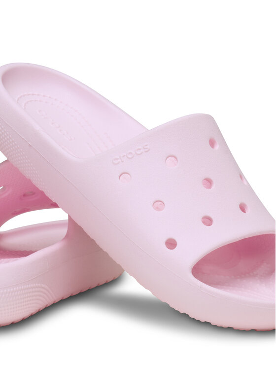 Crocs Παντόφλες Crocs Classic Slide v2 209401 Ροζ