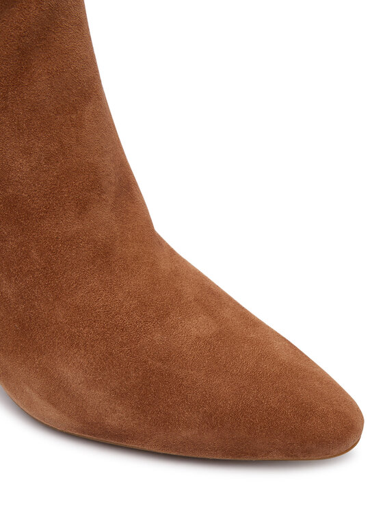 MICHAEL Michael Kors Botki MICHAEL Michael Kors Daniela Heeled 40F6DNME6S Brązowy