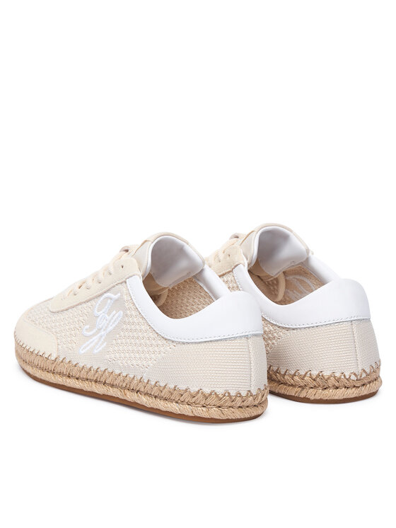 Tommy Hilfiger Espadrilles Tommy Hilfiger Th Heritage Rope Sneaker FW0FW09406 Bézs
