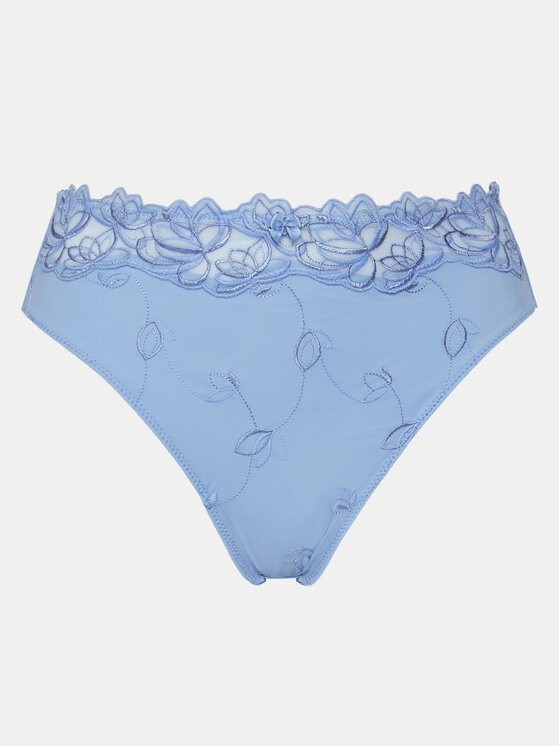 Hunkemöller Hunkemöller Mutande classiche a vita alta Diva 301190 Celeste