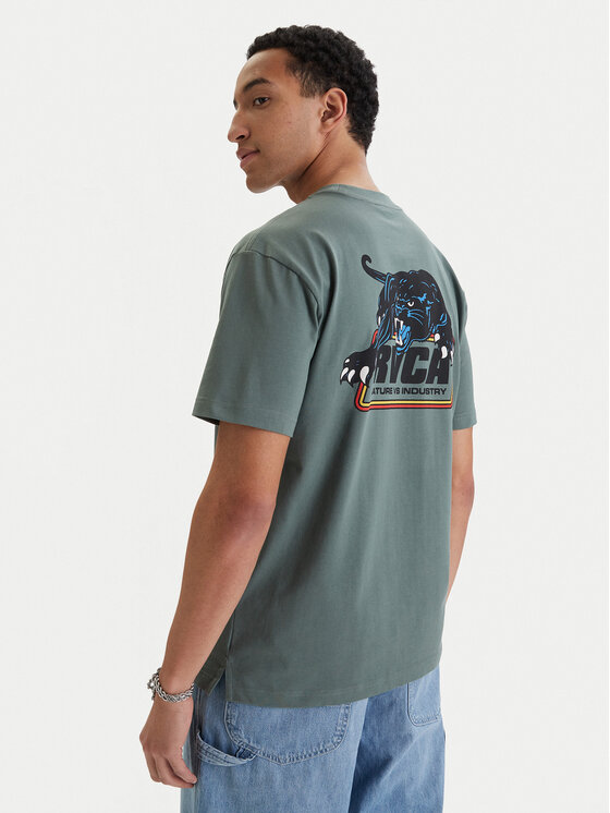 RVCA RVCA Camiseta Penstation EVYZT00280 Verde Relaxed Fit